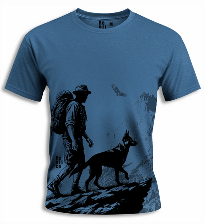 Hiker and Dog