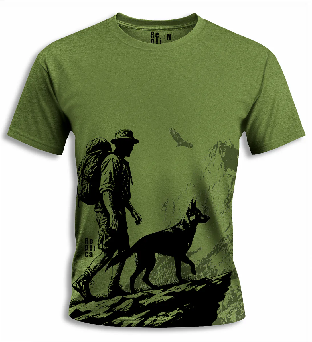 Hiker and Dog