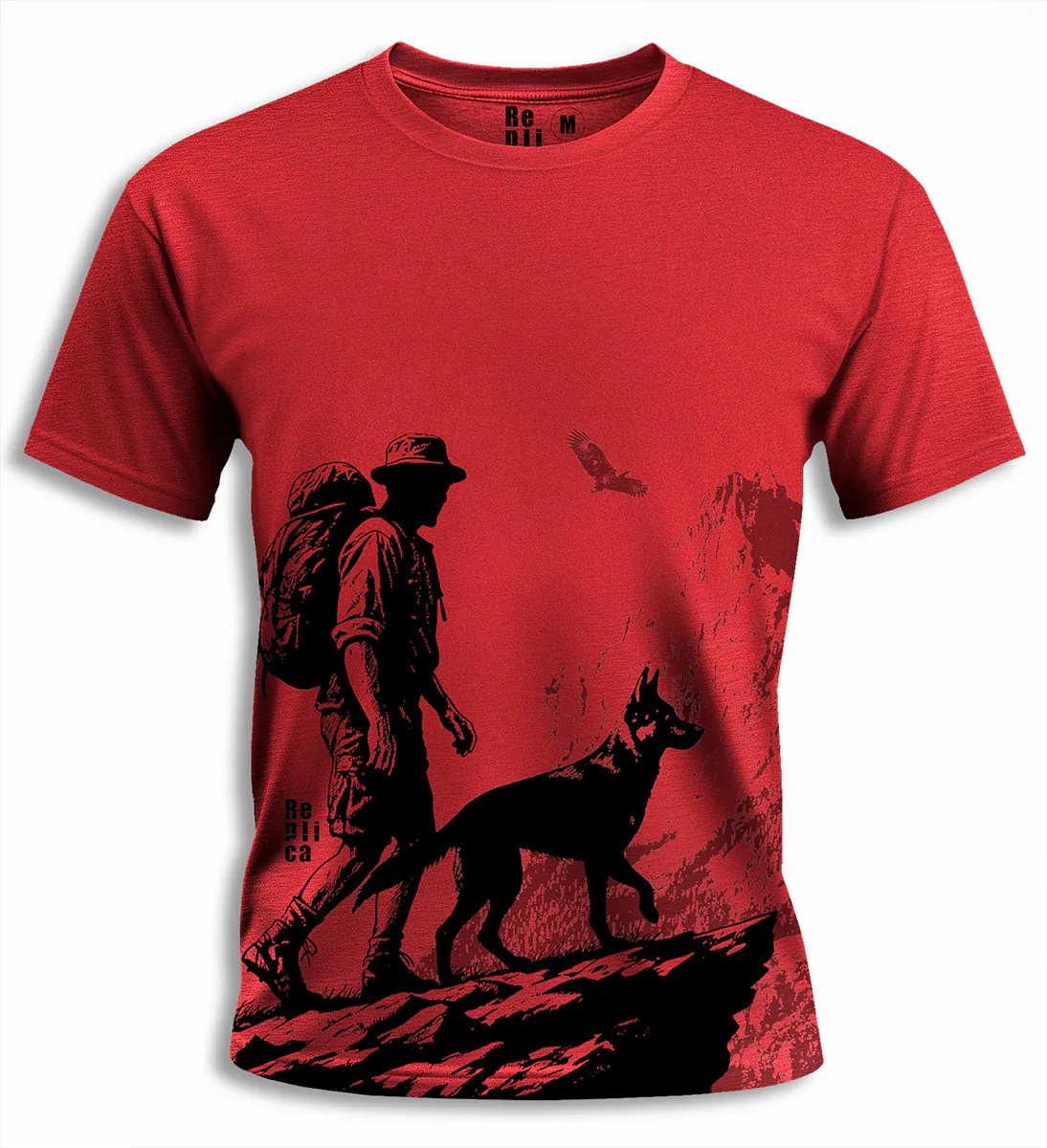 Hiker and Dog