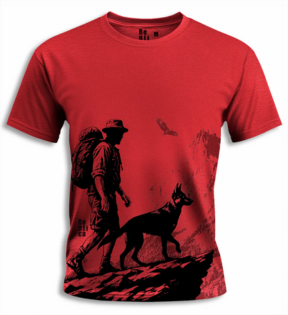 Hiker and Dog