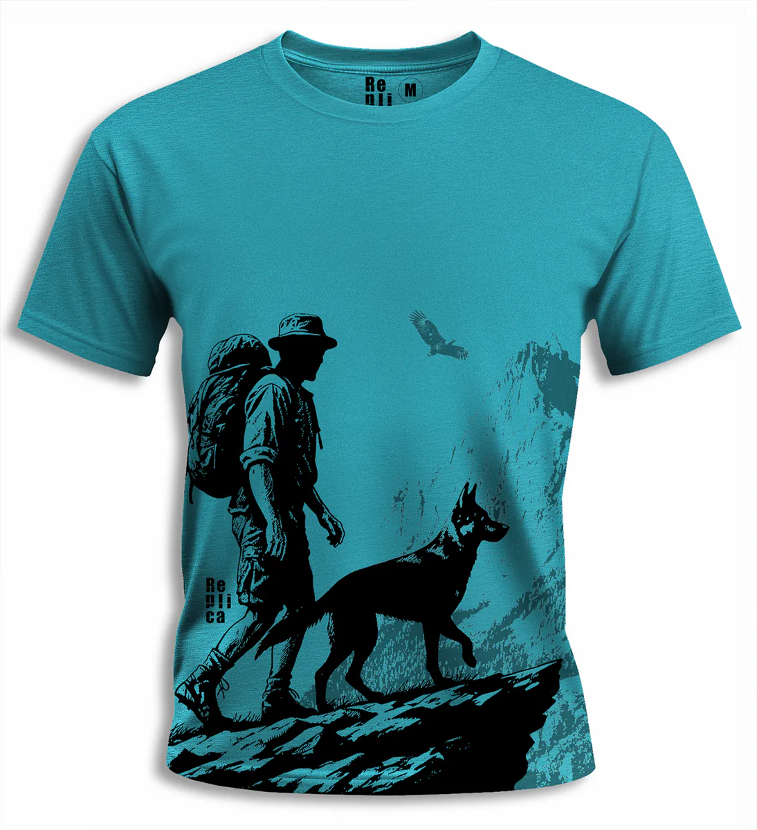 Hiker and Dog