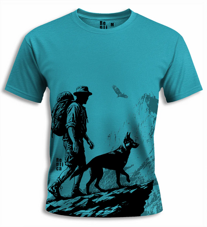 Hiker and Dog